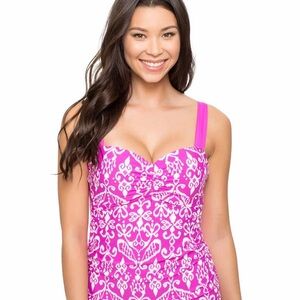 NWT Athena‎ Sand Tropez Underwire Tankini Top
